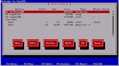 CentOSインストーラー