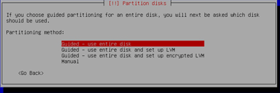 Debianインストーラー