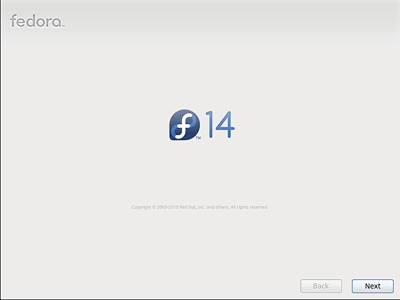 Fedoraインストーラー