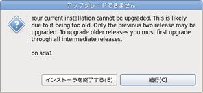 Fedoraインストーラー