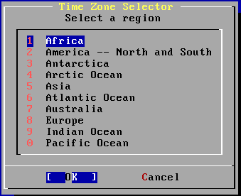 FreeBSDインストーラー