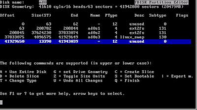 FreeBSDインストーラー