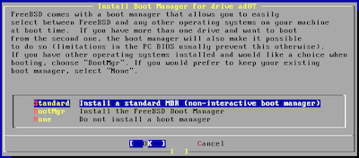 FreeBSDインストーラー