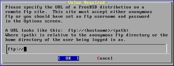 FreeBSDインストーラー