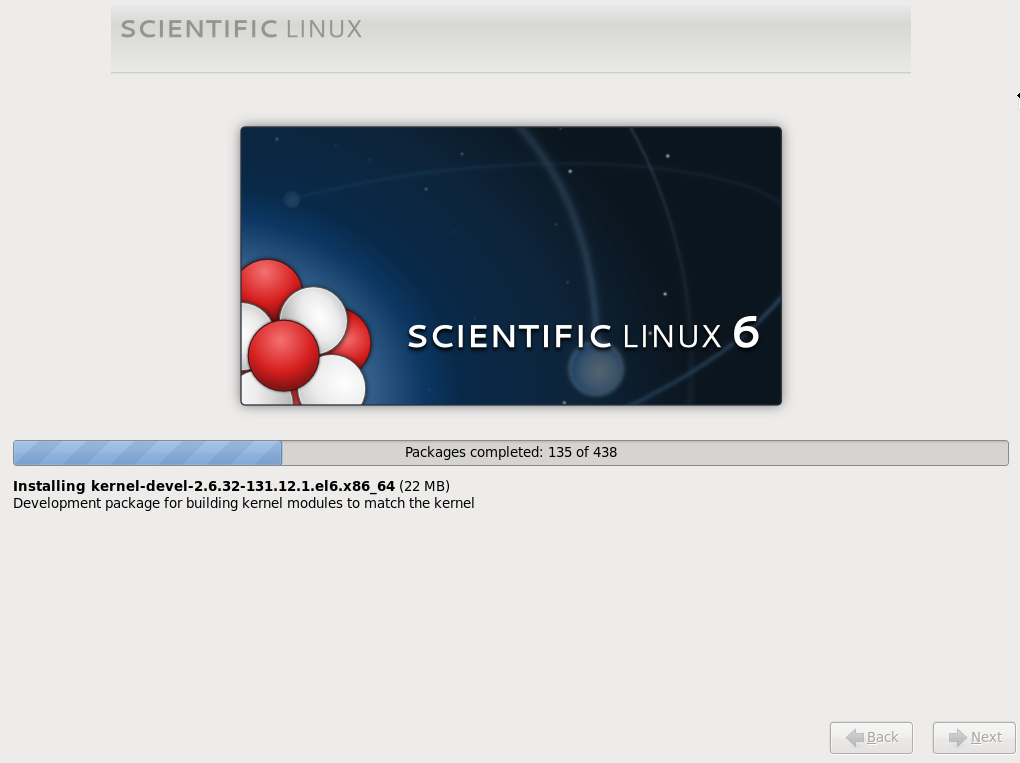 ScientificLinuxインストーラー