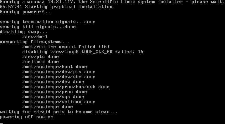 ScientificLinuxインストーラー